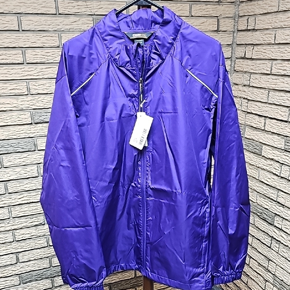 NWT CORE365 Men's Techno Lite Motivate Unlined Lightweight Jacket SZ XL Purple